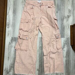 Garage Light Pink Cargo Pants